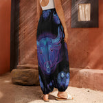 Taurus And Astrological Signs Print Harem Pants
