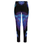 Taurus And Astrological Signs Print High-Waisted Pocket Leggings