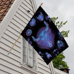 Taurus And Astrological Signs Print House Flag