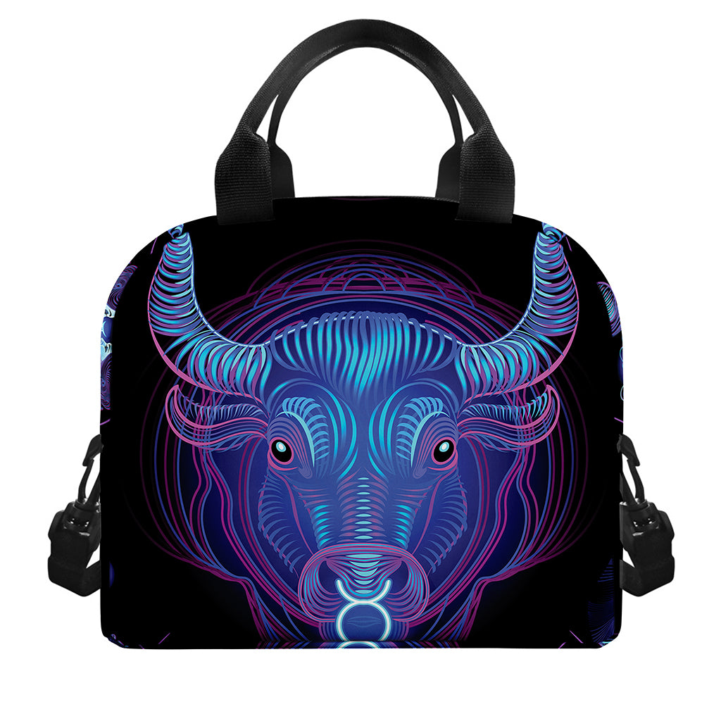 Taurus And Astrological Signs Print Insulated Lunch Bag