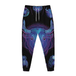Taurus And Astrological Signs Print Jogger Pants