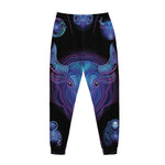 Taurus And Astrological Signs Print Jogger Pants