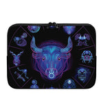 Taurus And Astrological Signs Print Laptop Sleeve