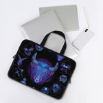 Taurus And Astrological Signs Print Laptop Sleeve With Handle