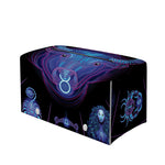 Taurus And Astrological Signs Print Leather Tissue Box Cover