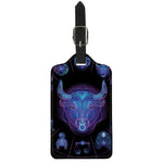 Taurus And Astrological Signs Print Luggage Tag