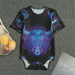 Taurus And Astrological Signs Print Men's Bodysuit