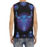 Taurus And Astrological Signs Print Men's Fitness Tank Top