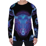 Taurus And Astrological Signs Print Men's Long Sleeve T-Shirt