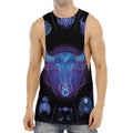 Taurus And Astrological Signs Print Men's Muscle Tank Top