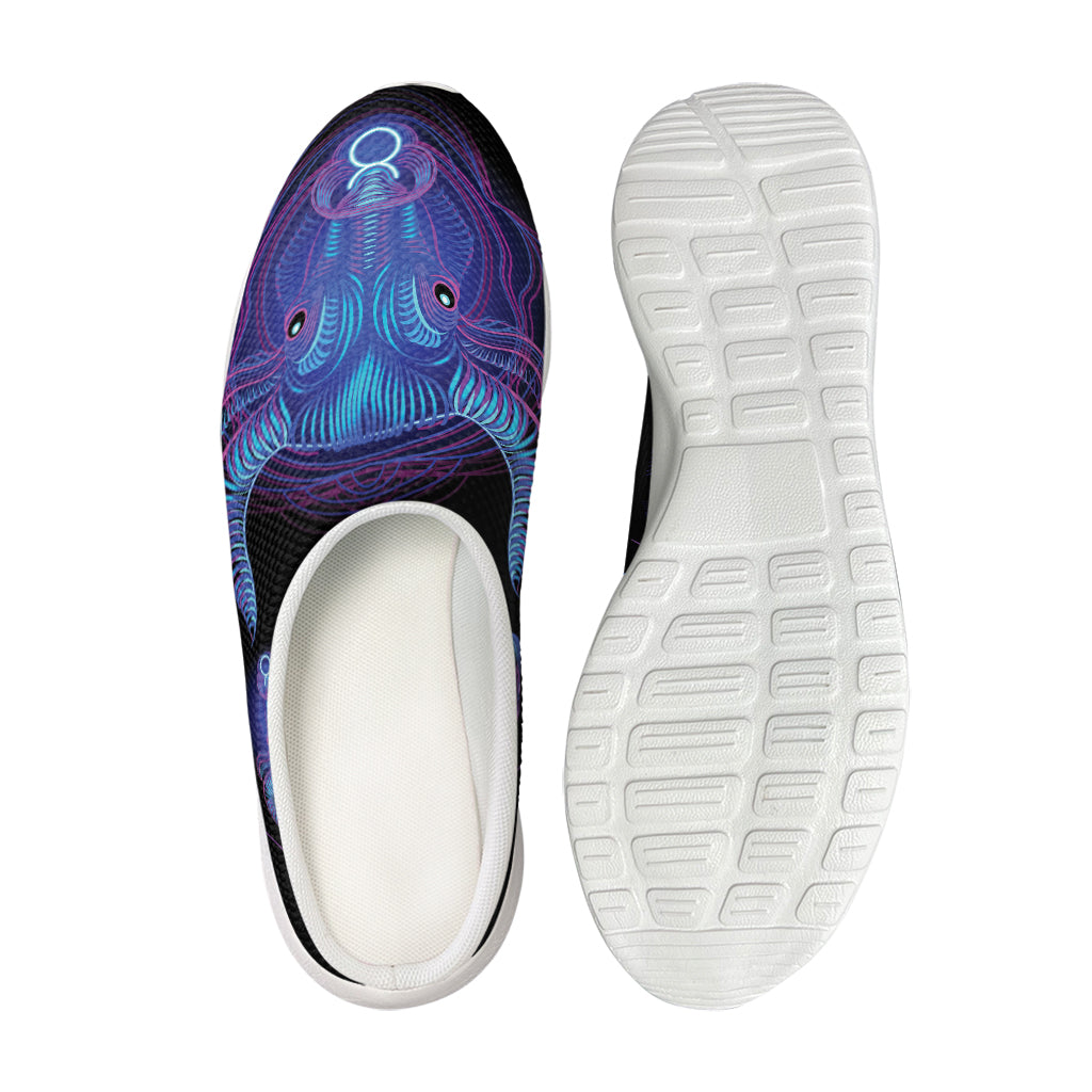 Taurus And Astrological Signs Print Mesh Casual Shoes
