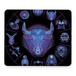 Taurus And Astrological Signs Print Mouse Pad