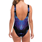 Taurus And Astrological Signs Print One Piece Swimsuit