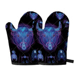 Taurus And Astrological Signs Print Oven Mitts