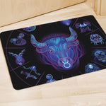 Taurus And Astrological Signs Print Polyester Doormat
