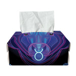Taurus And Astrological Signs Print Rectangle Tissue Box Cover