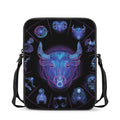 Taurus And Astrological Signs Print Rectangular Crossbody Bag