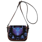 Taurus And Astrological Signs Print Saddle Bag