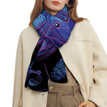 Taurus And Astrological Signs Print Scarf