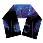 Taurus And Astrological Signs Print Scarf
