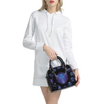 Taurus And Astrological Signs Print Shoulder Handbag
