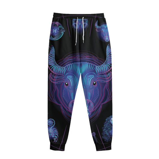 Taurus And Astrological Signs Print Sweatpants
