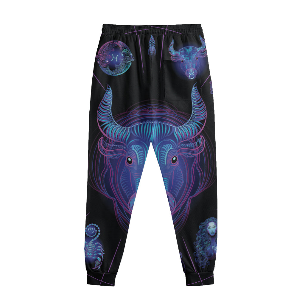 Taurus And Astrological Signs Print Sweatpants