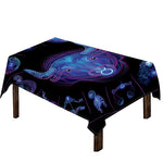 Taurus And Astrological Signs Print Tablecloth