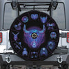 Taurus And Astrological Signs Print Tire Cover With Camera Hole