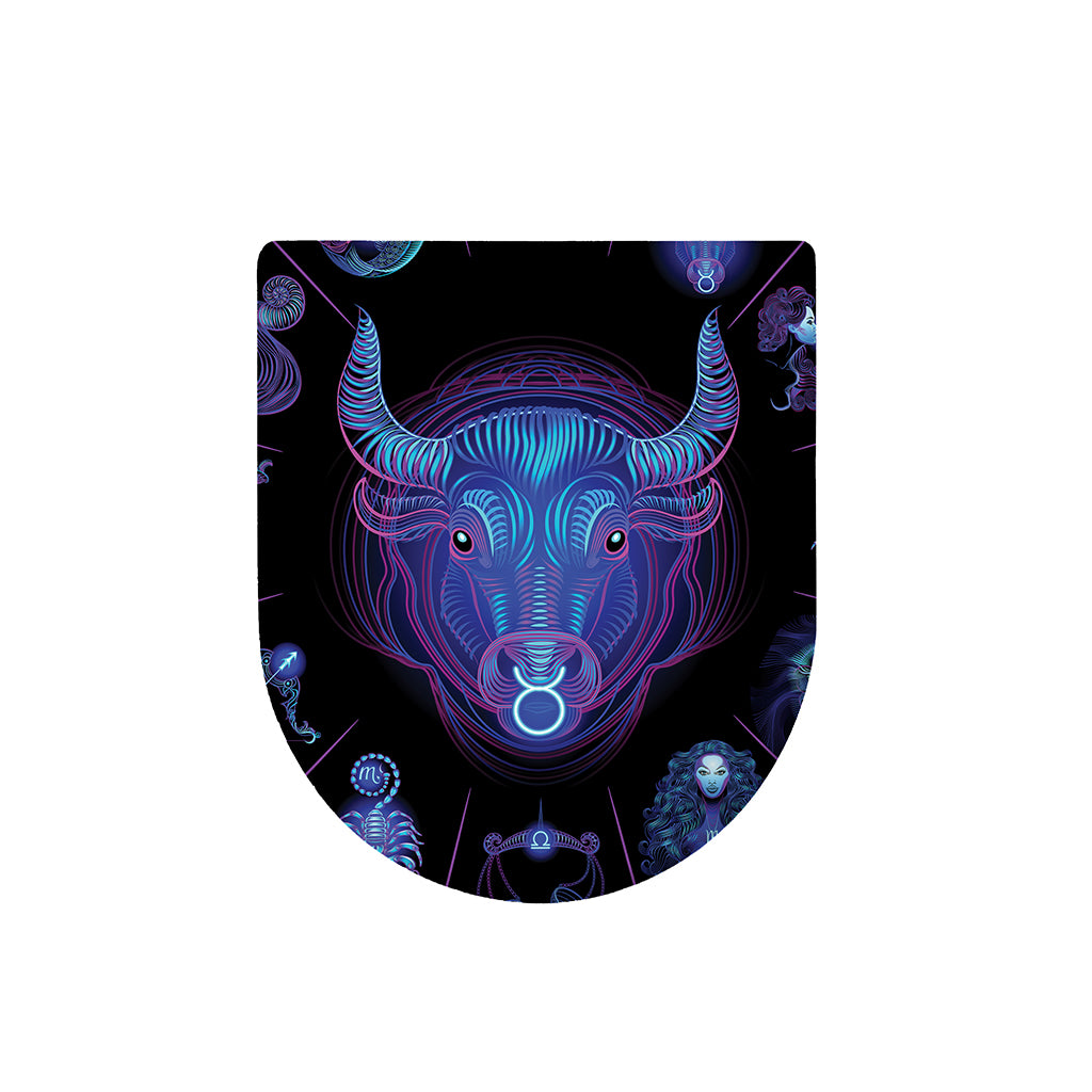 Taurus And Astrological Signs Print Toilet Lid Cover