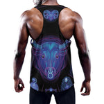 Taurus And Astrological Signs Print Training Tank Top