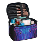 Taurus And Astrological Signs Print Travel Makeup Bag