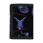Taurus And Astrological Signs Print Trifold Wallet