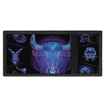 Taurus And Astrological Signs Print Trifold Wallet