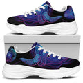 Taurus And Astrological Signs Print White Chunky Shoes