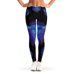 Taurus And Astrological Signs Print Women's Leggings