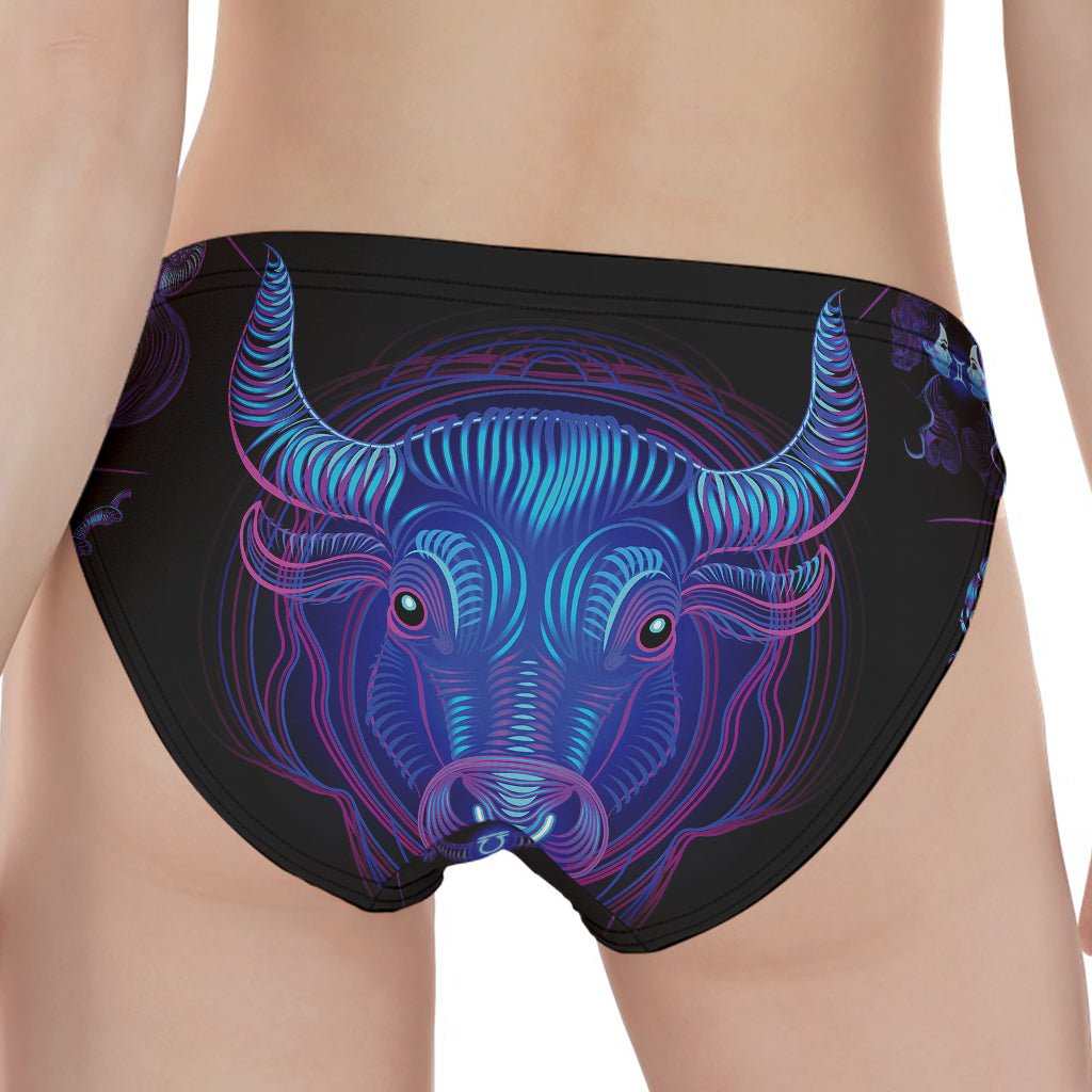 Taurus And Astrological Signs Print Women's Panties