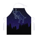Taurus Constellation Print Adjustable Apron