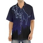 Taurus Constellation Print Aloha Shirt