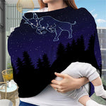 Taurus Constellation Print Baby Seat Cover