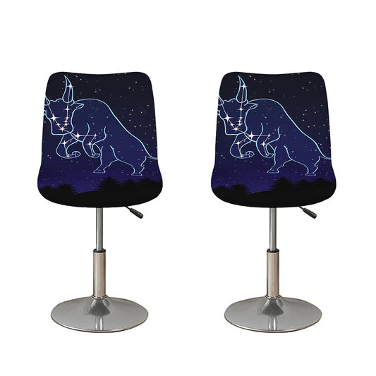 Taurus Constellation Print Bar Stool Covers