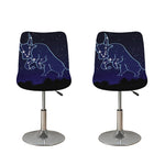 Taurus Constellation Print Bar Stool Covers