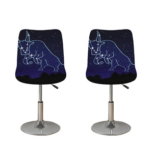 Taurus Constellation Print Bar Stool Covers