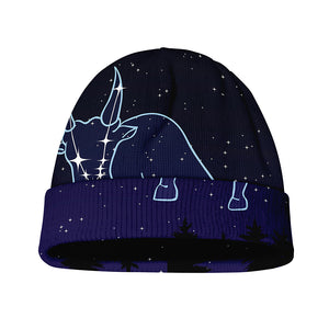 Taurus Constellation Print Beanie