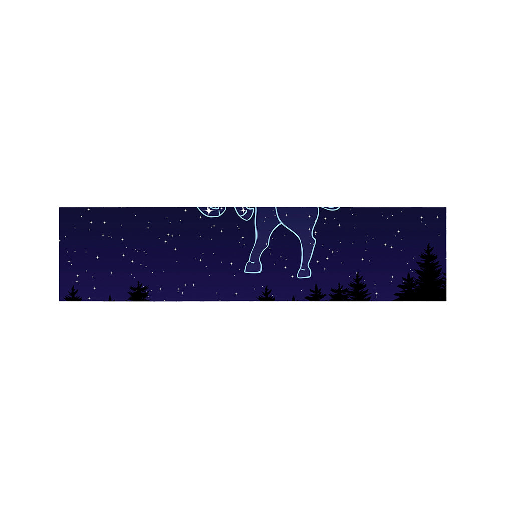 Taurus Constellation Print Bed Runner