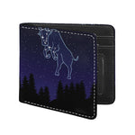 Taurus Constellation Print Bifold Wallet