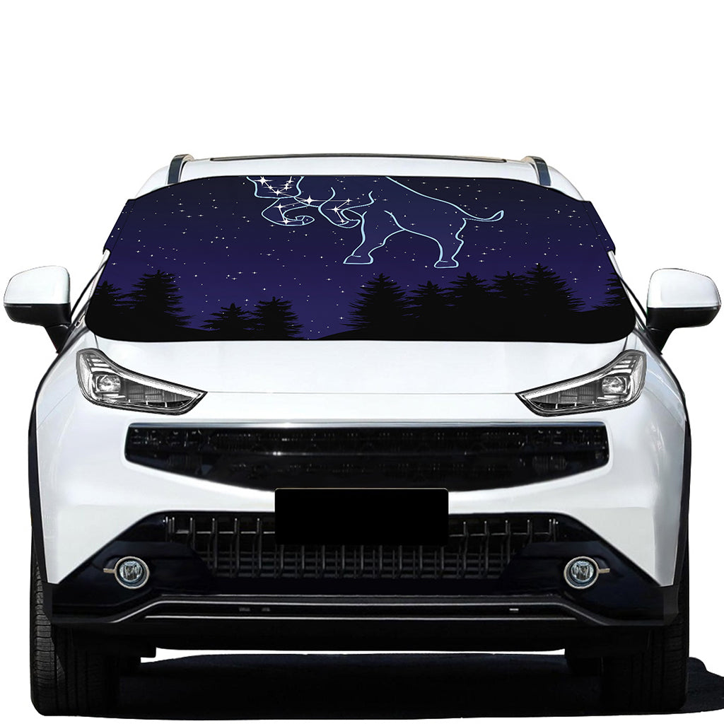 Taurus Constellation Print Car Windshield Snow Cover