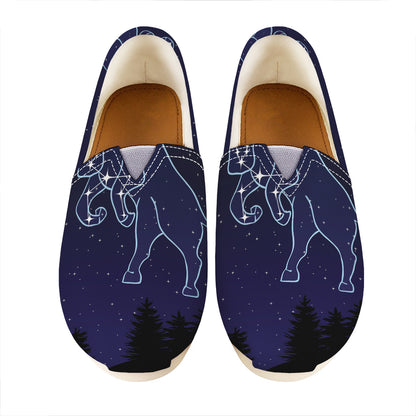 Taurus Constellation Print Casual Shoes