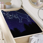 Taurus Constellation Print Changing Pad Cover