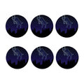Taurus Constellation Print Coaster Set